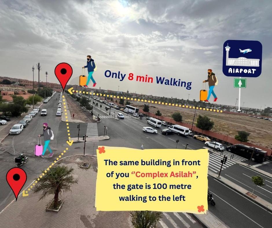 Julie Airport Marrakech Apartments Marrakesh Ngoại thất bức ảnh