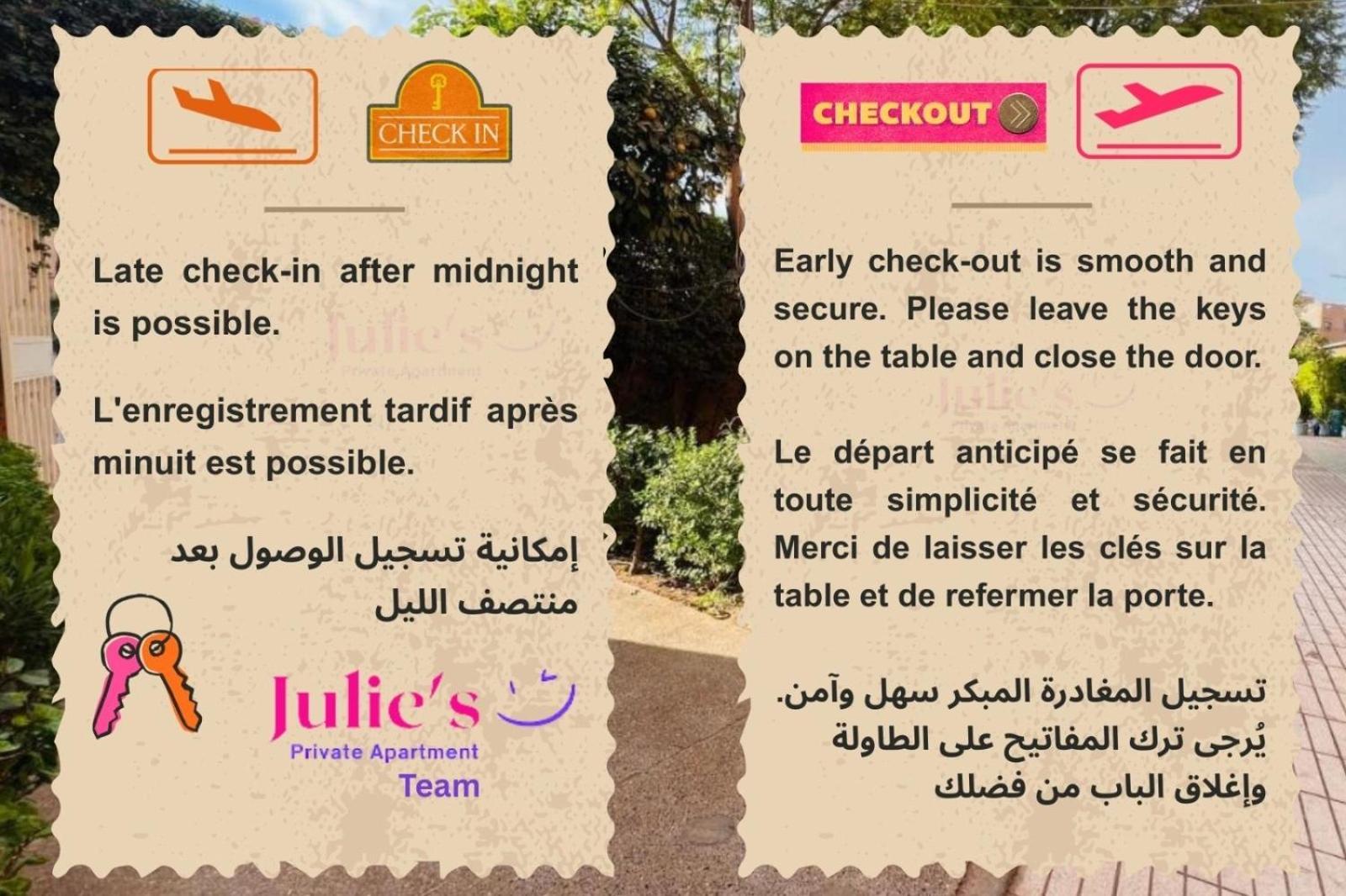 Julie Airport Marrakech Apartments Marrakesh Ngoại thất bức ảnh